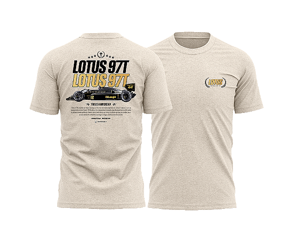 Camiseta History Lotus 97T Off White