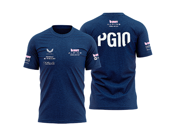 Camiseta Pierre Gasly Alpine / Azul Marinho 2025