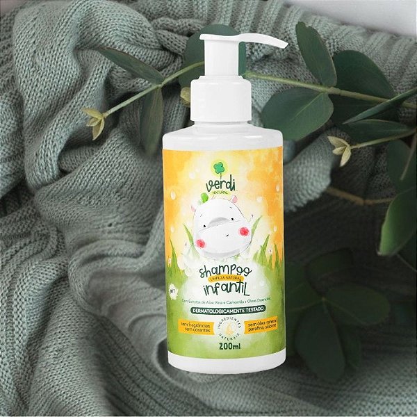 Shampoo Aloe Vera e Camomila 200ml