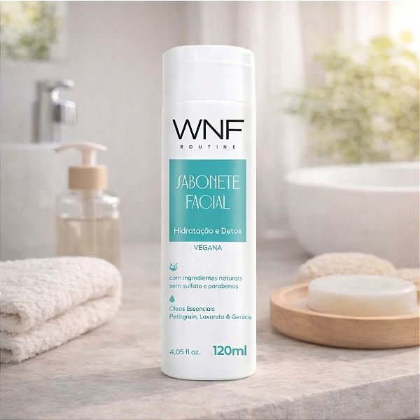 Sabonete Facial Hidratação e Detox 120ml