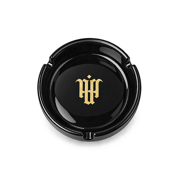 PRECIOSA 24K ASHTRAY — BLACK