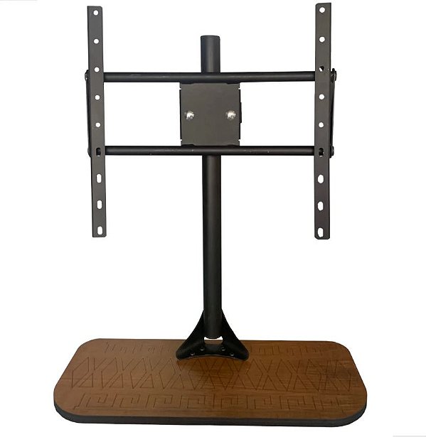 Base/Pé para TV Universal 32” a 55” – Madeira Retangular