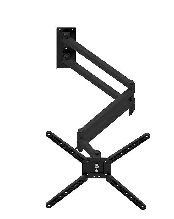 Suporte Quadriarticulado para TV 10” a 55” – Extra Longo com Inclinação