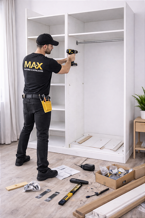 Montagem de Guarda-Roupa