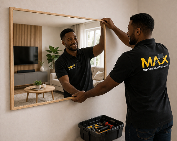 Instalação de Espelho
