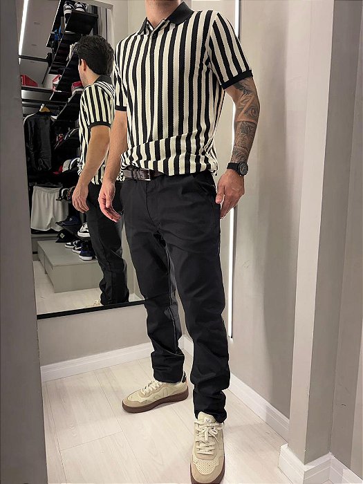 Calça Slim - Preto