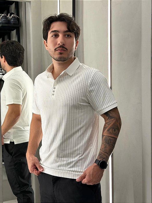 Polo Strata - Branca
