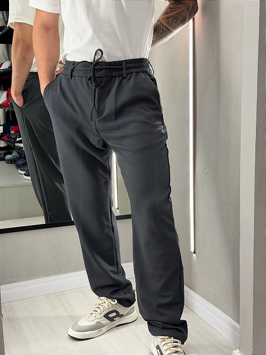 Calça Alfaiataria Tech - Chumbo