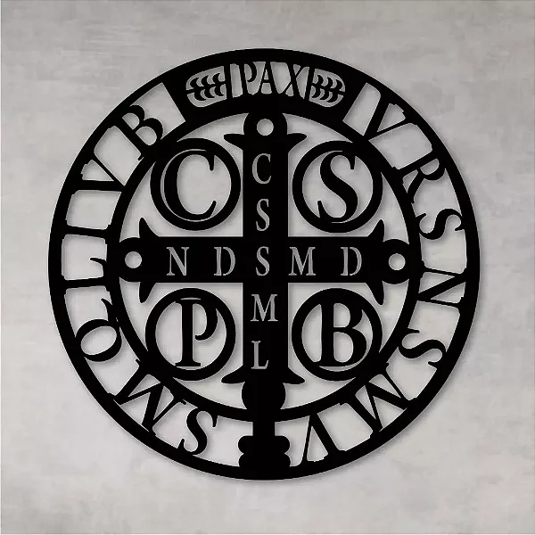 Quadro Decorativo Medalha de São Bento