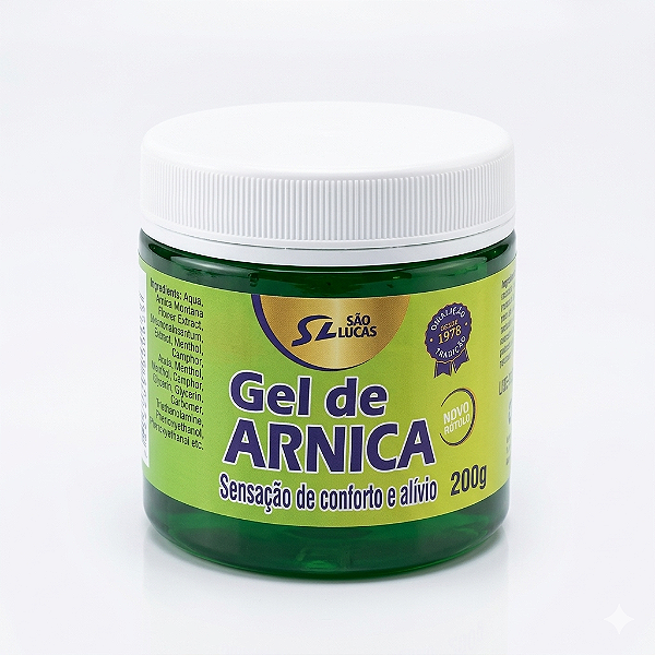 Gel de Arnica 200g – Sensação de Conforto e Alívio | São Lucas
