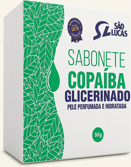 Sabonete de Copaíba Glicerinado 90g | São Lucas