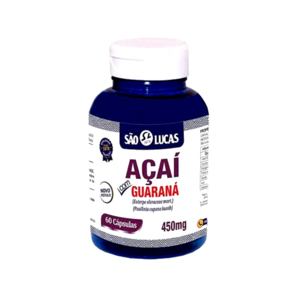 Açaí com Guaraná – 450mg | São Lucas