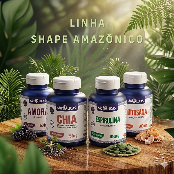 Linha Shape Amazônico | Auxílio Natural ao Controle de Peso