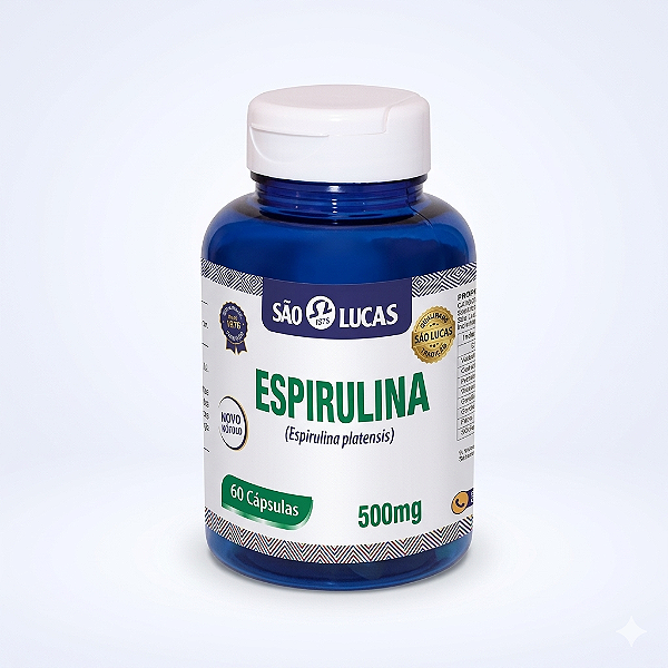 Espirulina 500mg em Cápsulas | São Lucas