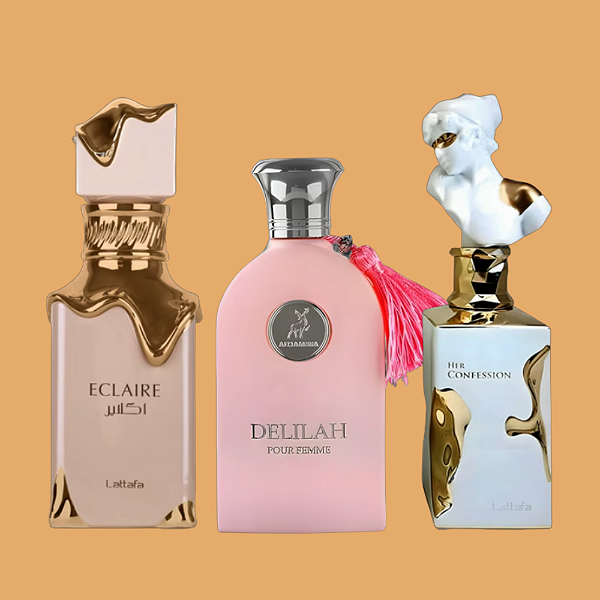 COMBO ÁRABE DECANT - ECLAIRE + DELILAH + HER CONFESSION