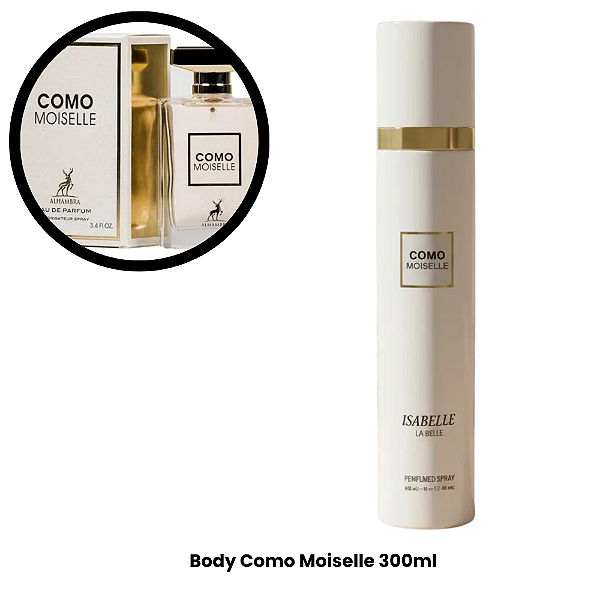 Body Splash Como Moiselle – 300ml