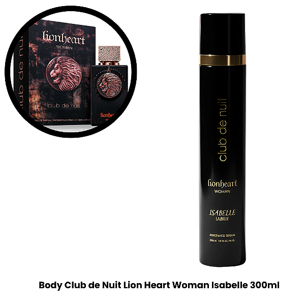 Body Splash Club de Nuit Lion Heart Woman Isabelle – 300ml