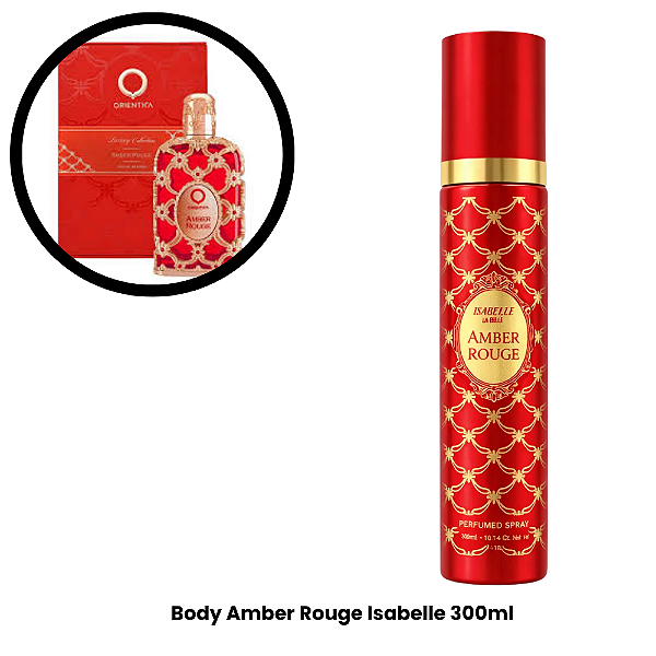 Body Splash Amber Rouge Isabelle – 300ml