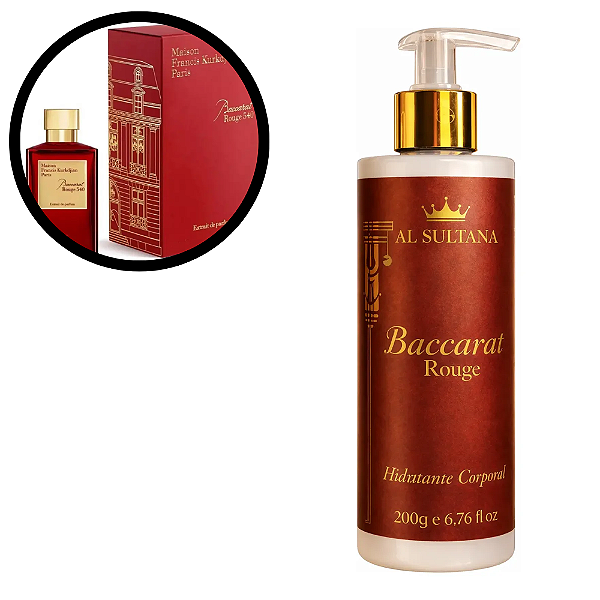 AL SULTANA CREME BACCRAT ROUGE 200ML