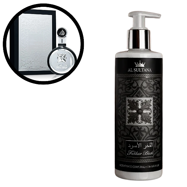 AL SULTANA CREME FAKHAR BLACK 200ML