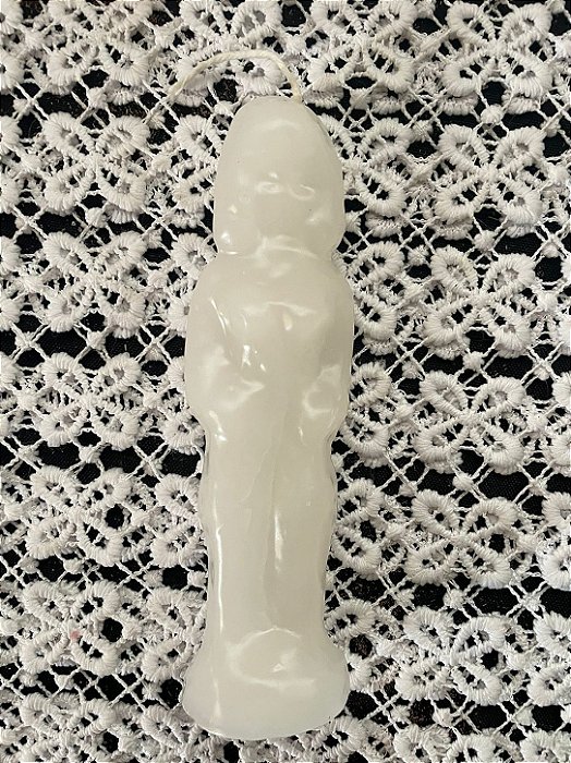 Vela Magia Boneca Branca