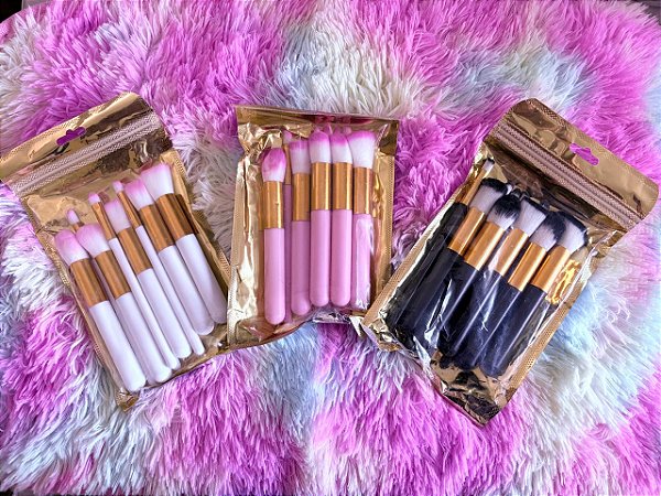 KIT DE PINCÉIS DE MAQUIAGEM
