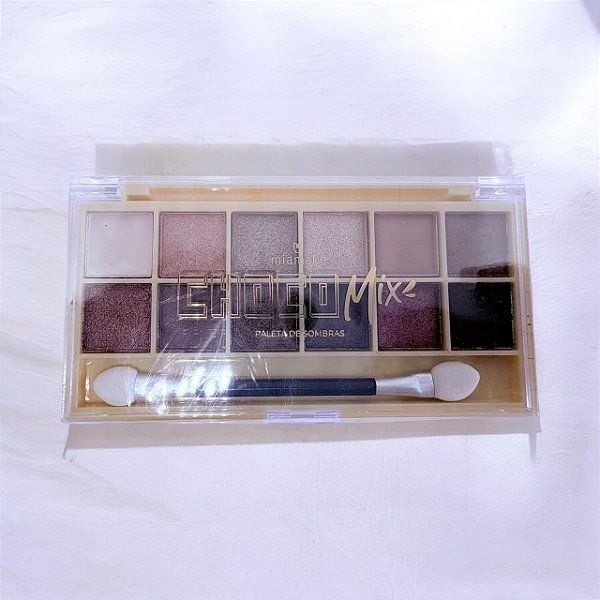 PALETA DE SOMBRAS MIA MAKE CHOCO MIX COR 2