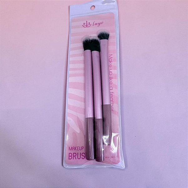 TRIO DE PINCÉIS BRUSH