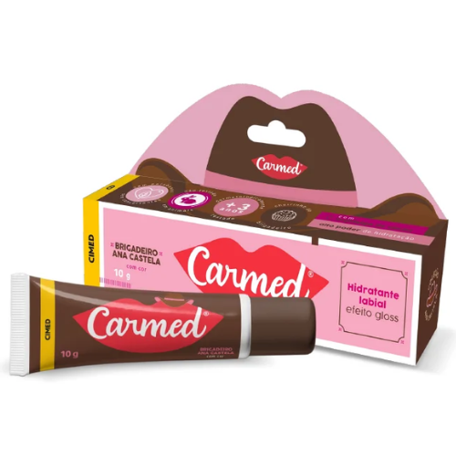 Hidratante Labial Carmed Brigadeiro Ana Castela com Cor 10g