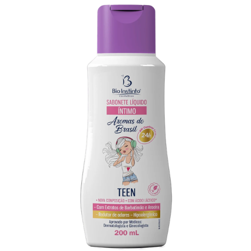 Sabonete Intimo Aromas do Brasil Teen 200ml