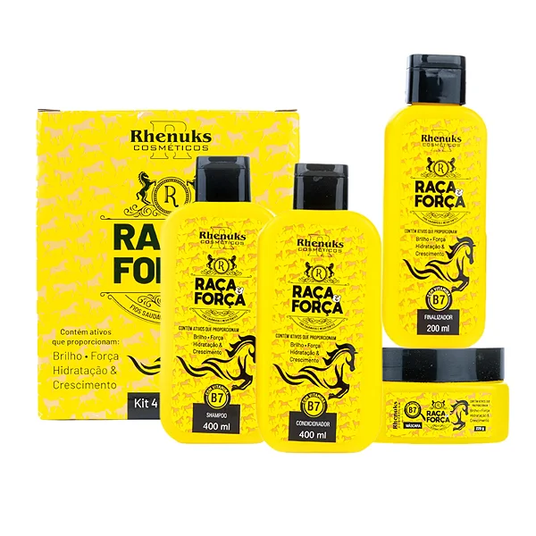 Kit Capilar Raça e Força