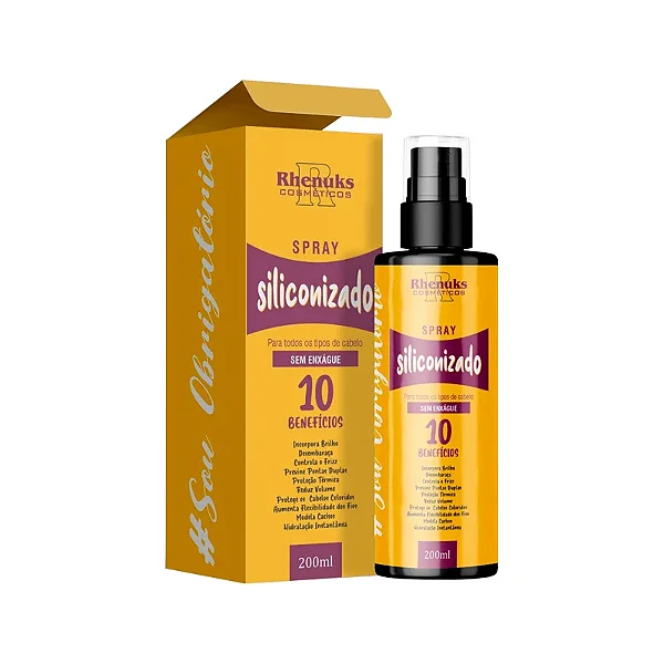 Spray Capilar Siliconizado 10 Beneficios 200ml