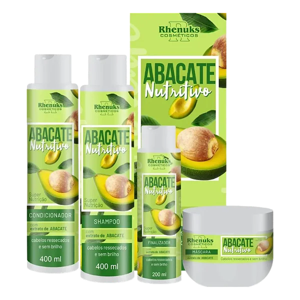 Kit Capilar Abacate Nutritivo