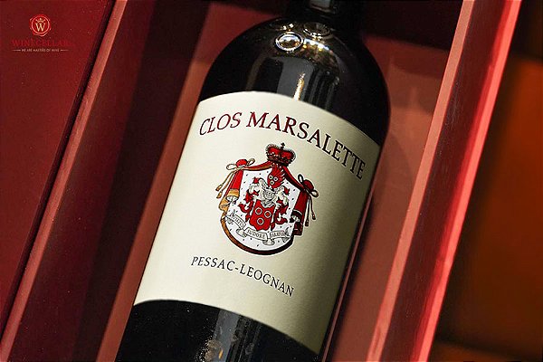 Clos Marsalette - Clos Marsalette Aop Pessac Leognan - Rouge - 2017 - 0,75
