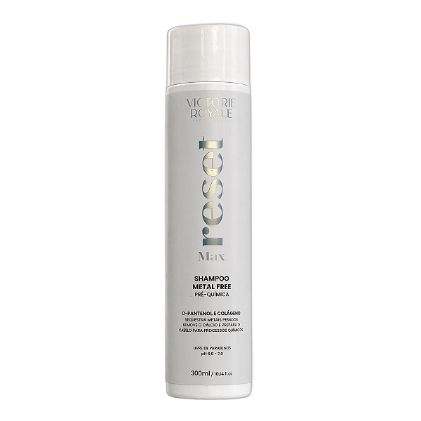 Shampoo Metal Free Pré-Química Reset Max Victorie Royale 300ml