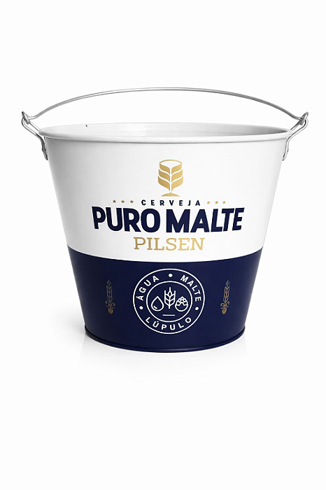 BALDE ALUMINIO PURO MALTE BR/AZUL 7 LTS T7,0 AZUL PURO MAL