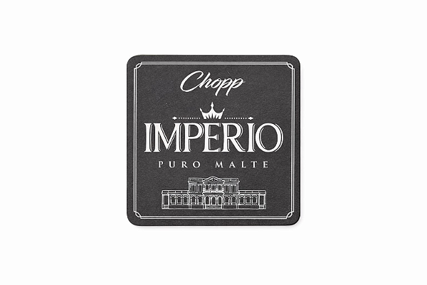 BOLACHA DE CHOPP IMPERIO TUNIC PRET IMPERIO