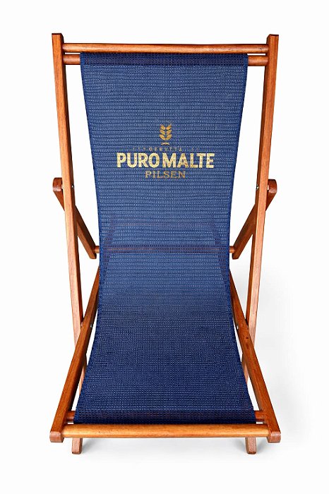 CADEIRA DE PRAIA/PISCINA MADEIRA PURO MALTE AZUL TUNIC AZUL PURO MAL