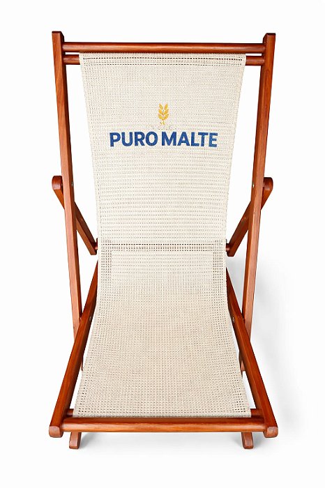 CADEIRA DE PRAIA/PISCINA MADEIRA PURO MALTE BRANCA TUNIC BRAN PURO MAL