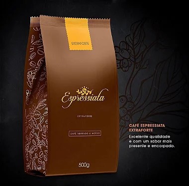 CAFE TORRADO E MOIDO ESPRESSIATA EXTRA FORTE 500 TUNIC CAFE ESPRESSI