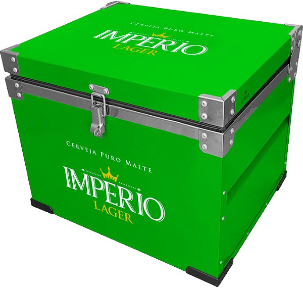 CAIXA TERMICA 30 LTS IMPERIO LAGER METAL TUNIC VERD IMPERIO
