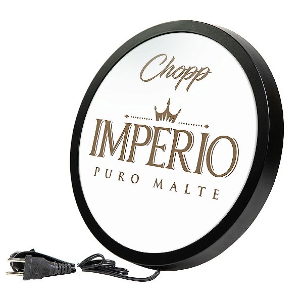 LUMINOSO REDONDO CHOPP IMPERIO (FABIO) TUNIC PRET IMPERIO