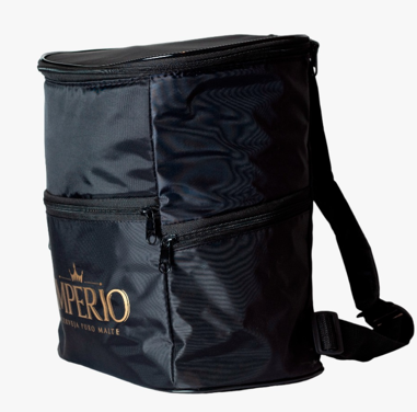 MOCHILA IMPERIO TERMICA 18 LTS C/ZIPER PRETA/CIN TUNIC CINZ IMPERIO