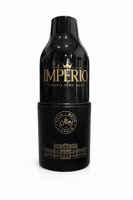 PORTA GARRAFA 600ML IMPERIO PRETO T600 PRET IMPERIO