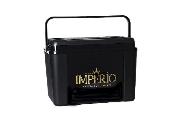 CAIXA TERMICA 12 LTS IMPERIO PRETA PLASTICO LAVIT TUNIC PRET IMPERIO