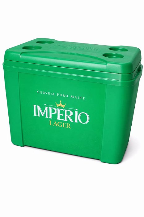 CAIXA TERMICA 34 LTS IMPERIO LAGER PLASTICO LAVIT TUNIC VERD IMPERIO
