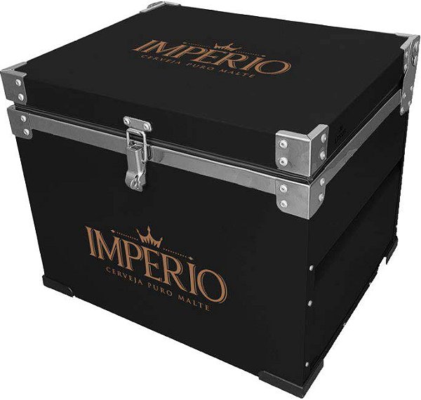 CAIXA TERMICA 50 LTS IMPERIO PRETO METAL TUNIC  IMPERIO