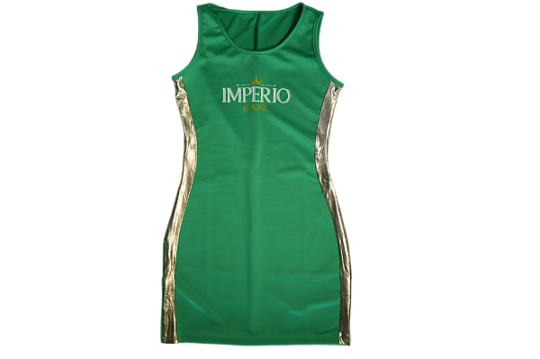 VESTIDO IMPERIO PROMOTORA VERDE LAGER - UNICO TUNIC VERD IMPERIO