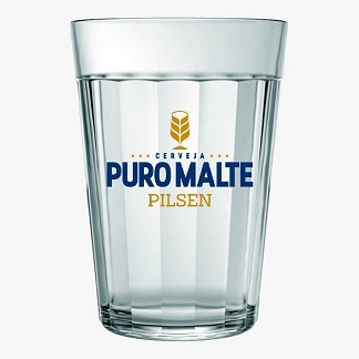 COPO AMERICANO PURO MALTE 190ML VIDRO T190 AZUL PURO MAL