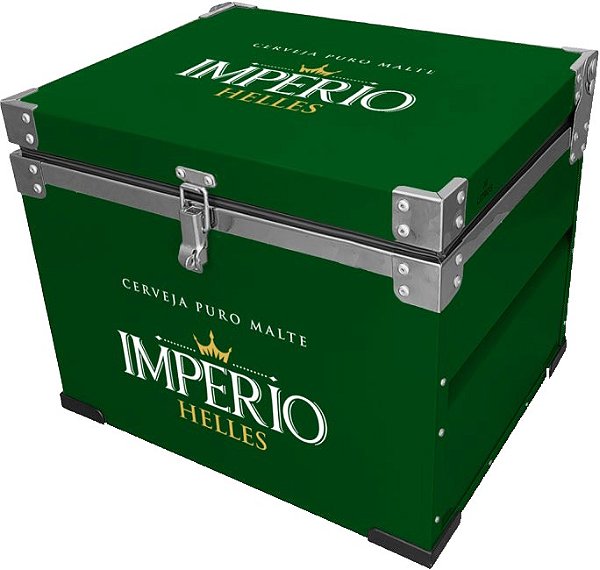 CAIXA TERMICA 30 LTS IMPERIO HELLES METAL TUNIC VERD IMPERIO